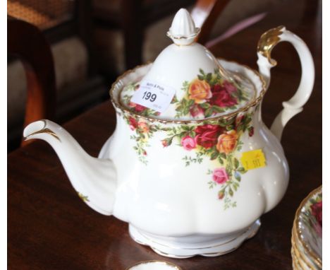 A Royal Albert 41 piece tea service 