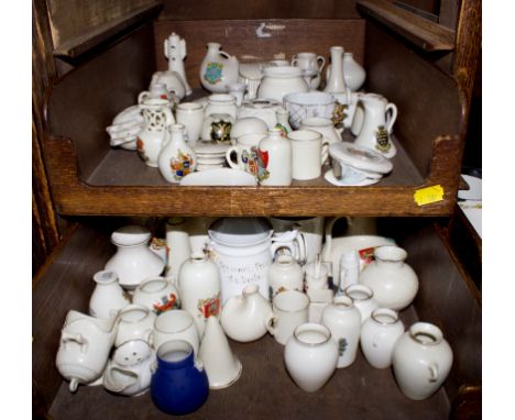 Nine commemorative mugs, six silver coffee spoon and punch ladle and Goss china 