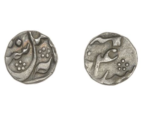 East India Company, Bengal Presidency, Calcutta and Murshidabad mints: post-1761 issues, silver Eighth-Rupee in the name of ‘