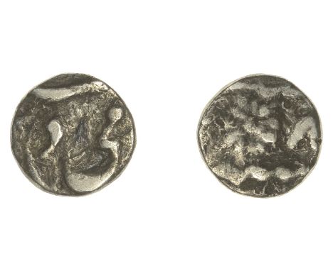 East India Company, Bengal Presidency, Dacca (Jahangirnagar) Mint: post-1765 issues, silver Eighth-Rupee in the name of ‘Shah