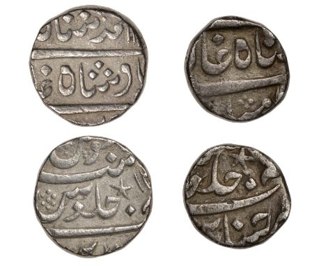 East India Company, Madras Presidency, Early coinages: Mughal style, silver Rupee, in the name of Muhammad Shah (1131-61h/171