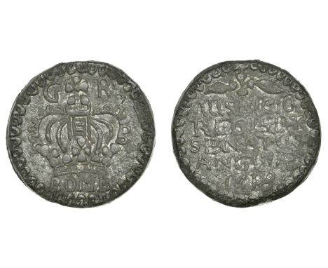 An exceptional group of tin and zinc Double-Pice and Pice   East India Company, Bombay Presidency, Early coinages: English de