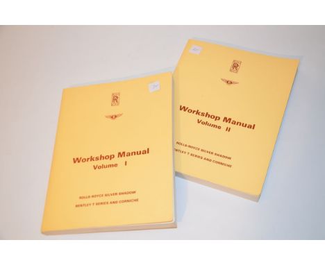 This two volume Parts List set is for the Rolls-Royce Silver Shadow and the Bentley T Series. This set is TSD220l and was pri