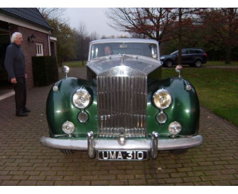 The car was new to Rolls Royce experimental / research department in 1954 and was used by them to test new developments until