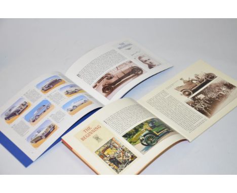 This item consists of two copies of "The Story of Rolls-Royce & Bentley Motor Cars." Both of these booklets were published by