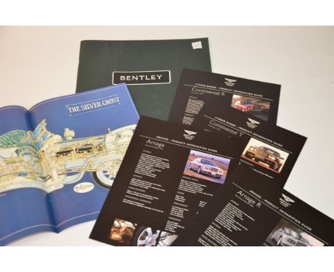 1992 Bentley 20 Page Color Brochure, Specs for all Models This 11,5 x 11,5 Colour, 20 Page Bentley Brochure gives an overview