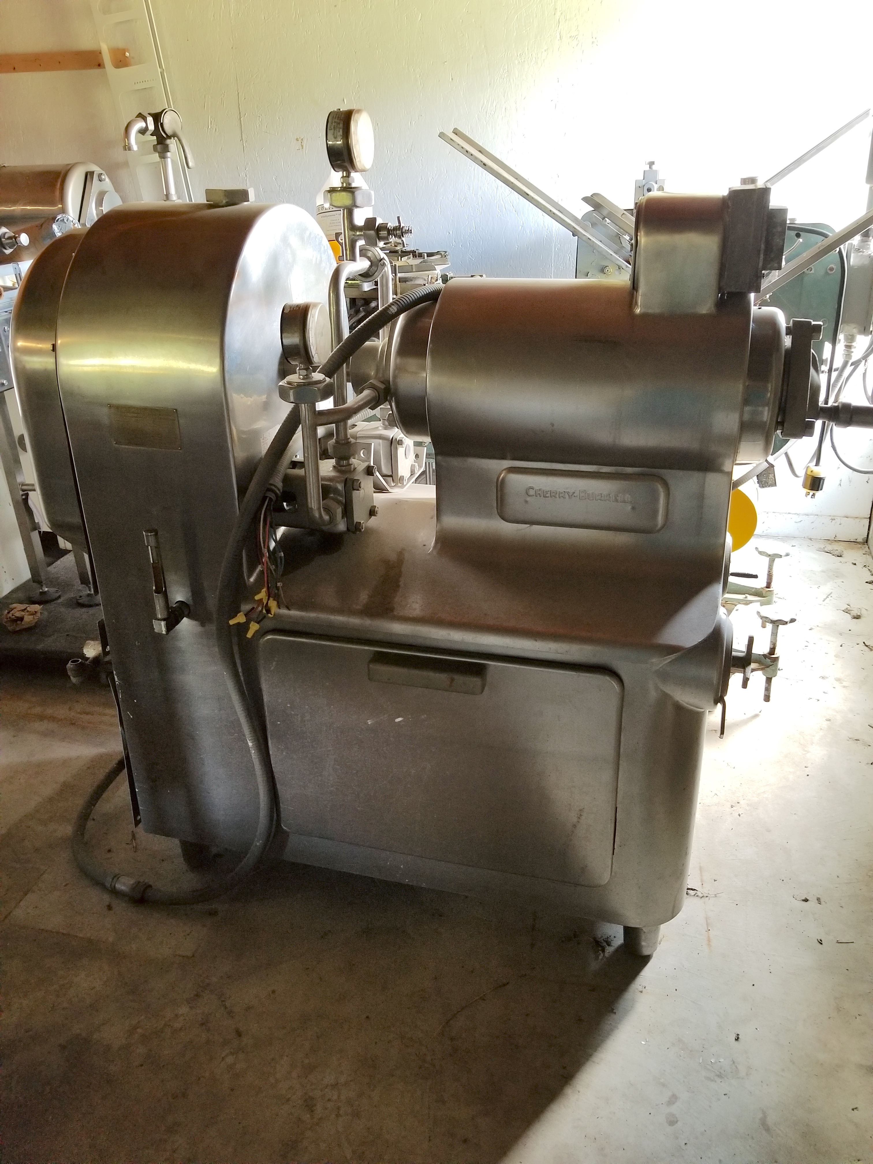 Cherry Burrell Vogt Instant Freezer Ice Cream Maker Model VS85 Serial