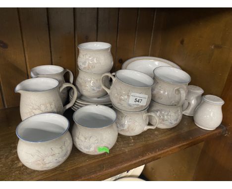 Denby cups and saucers 