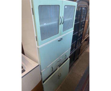 A vintage 1950s Hygena kitchenette. 