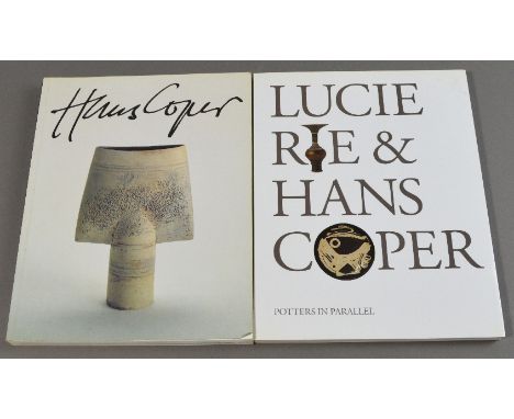 Two Hans Coper and Lucie Rie reference books (2). CONDITION REPORT: Postage within UK would cost £7.50. Potters in Parallel: 