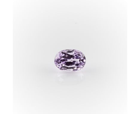 One 0.80 carat oval cut pink sapphire.Length: 5.64 mm x width: 4.07 mm x depth: 4.03 mm. Gross weight: 0.80 ct.br/&gt;Conditi