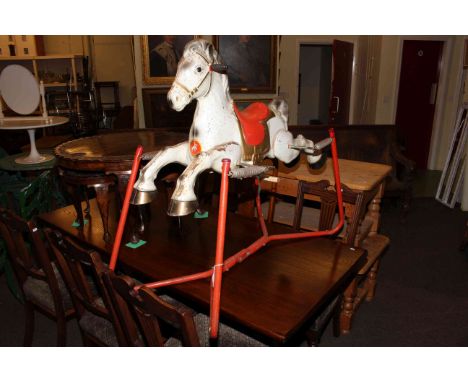 Vintage Mobo Praire King rocking horse