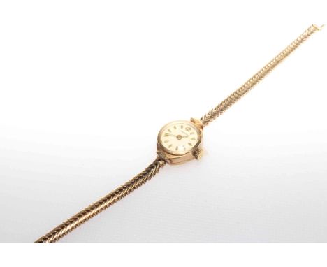 Lady's Garrard 9 carat gold wristwatch