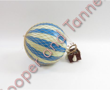 A 20th century model of a hot air balloon