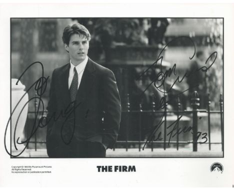 Tom Cruise signed 10x8 black and white promo photo for the film The Firm dedicated. Thomas Cruise Mapother IV (born July 3, 1