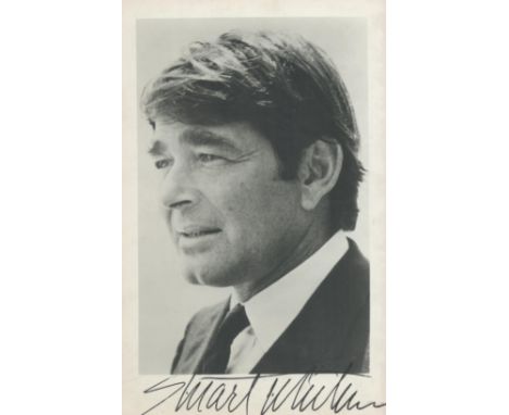 Stuart Whitman signed 6x4 black and white photo. Stuart Maxwell Whitman (February 1, 1928 - March 16, 2020) was an American a