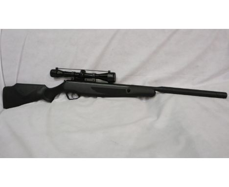 Stoeger X20 S2 .22 air rifle with full length silencer and a Bushmaster scope. UK P&amp;P Group 3 (£30+VAT for the first lot 