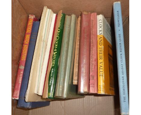 Southern Watch & Clock Supplies Ltd journal, various clock and watch repair guides, books etc.