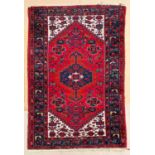 Teppich Hamadan, wohl Iran, ca. 157cm x 104cm