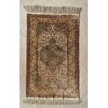 Teppich wohl Hereke Seidenteppich Türkei ca. 135x84cm, Wandteppich