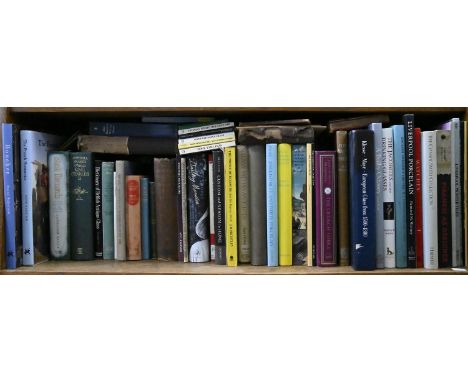 Books. 1 shelf of general stock,&nbsp;including Seddon (Geoffrey), The Jacobites and their Drinking Glasses, Antique Collecto