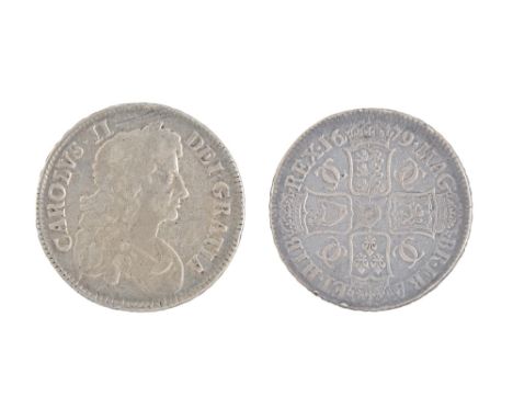 A Charles II Crown, 1679, fine, but some very light graffiti in obverse field  