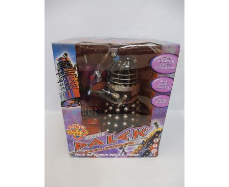 A 2004 issue large scale Doctor Who Radio Command Dalek issued by Product Enterprise Ltd.