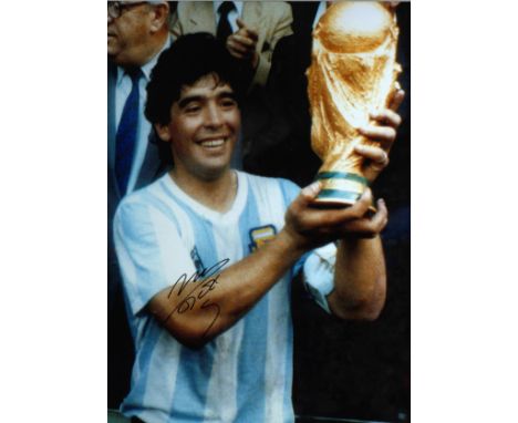 Football, Argentina, Diego Maradona, 1986, signed jersey. at Whyte's  Auctions