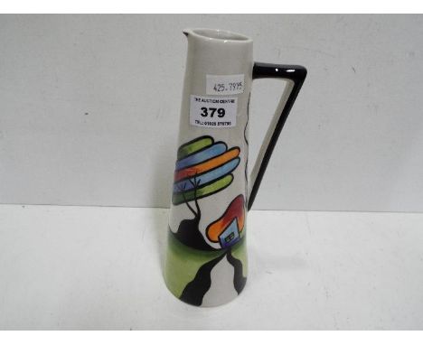 A Lorna Bailey ceramic jug entitled Fantasia Cottage, approx 23.5 cm 