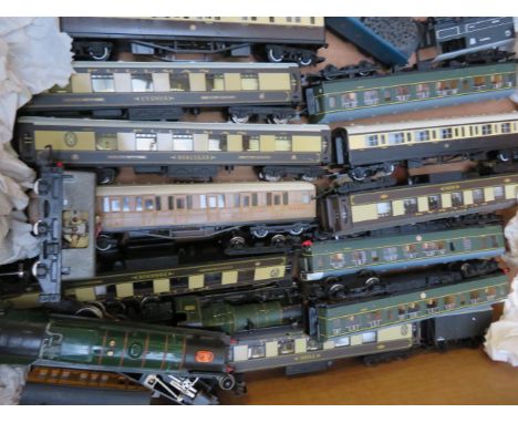 Collection of Model Train Carriages