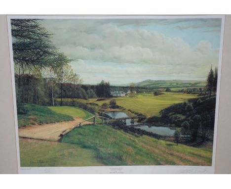 After Graham Baxter two limited edition signed prints, comprising; The Queen's Close, Gleneagles, No.229 of 850 and Carnousti