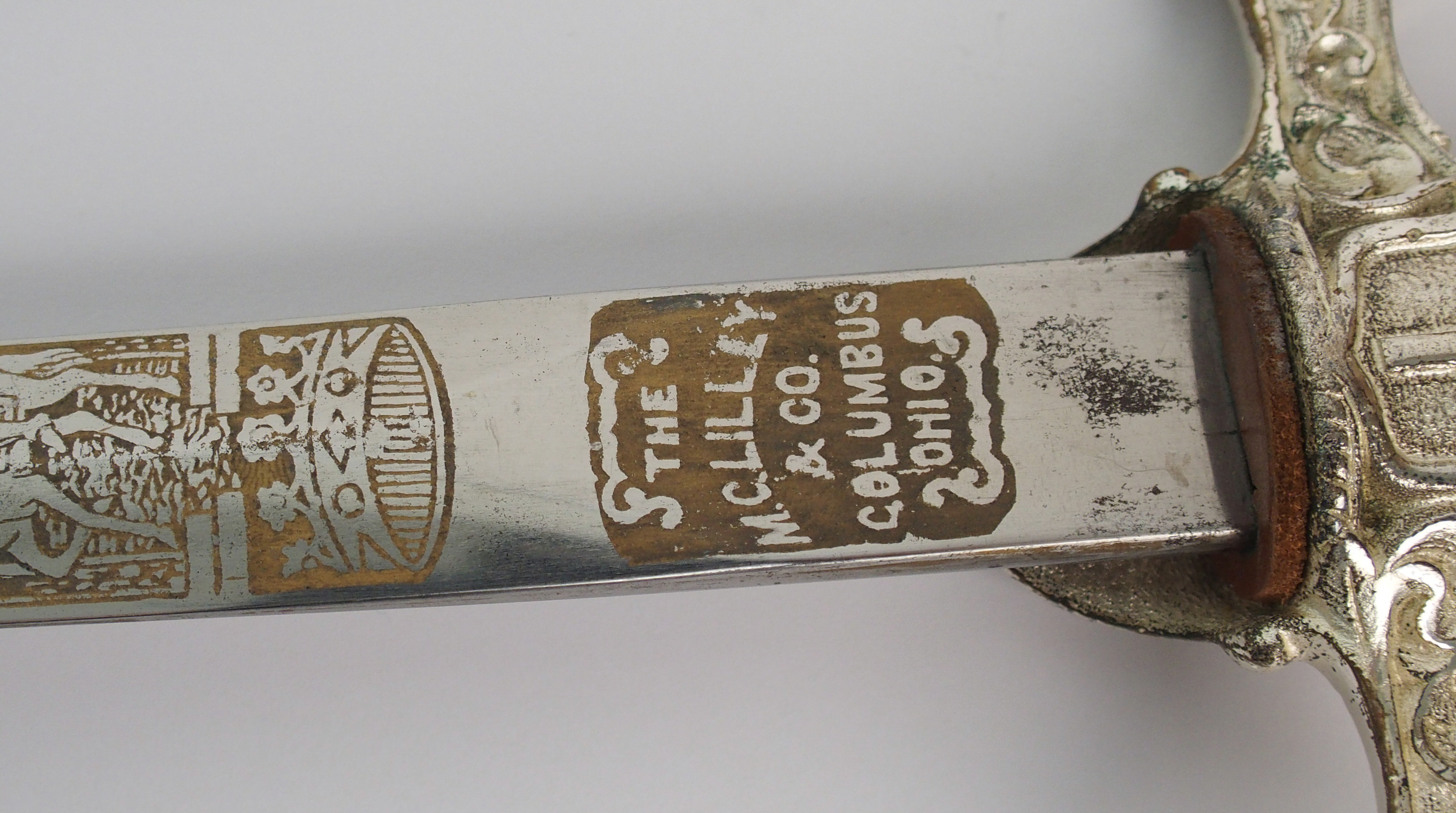 ***LOT WITHDRAWN*** An American Masonic sword by M.C.Lilley & Co