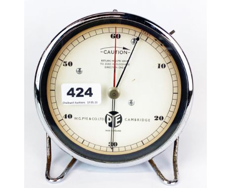 A vintage WP PYE and co competition chess clock.