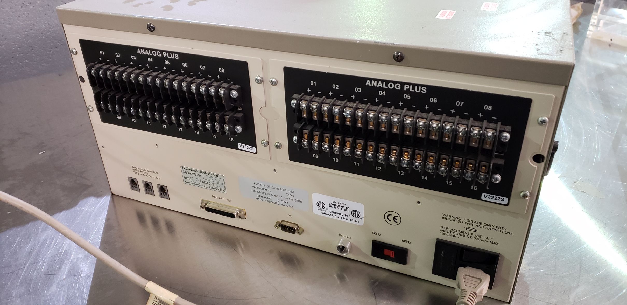 Kaye Instruments Validator KL Thermal Validation System, Serial# 0107044.