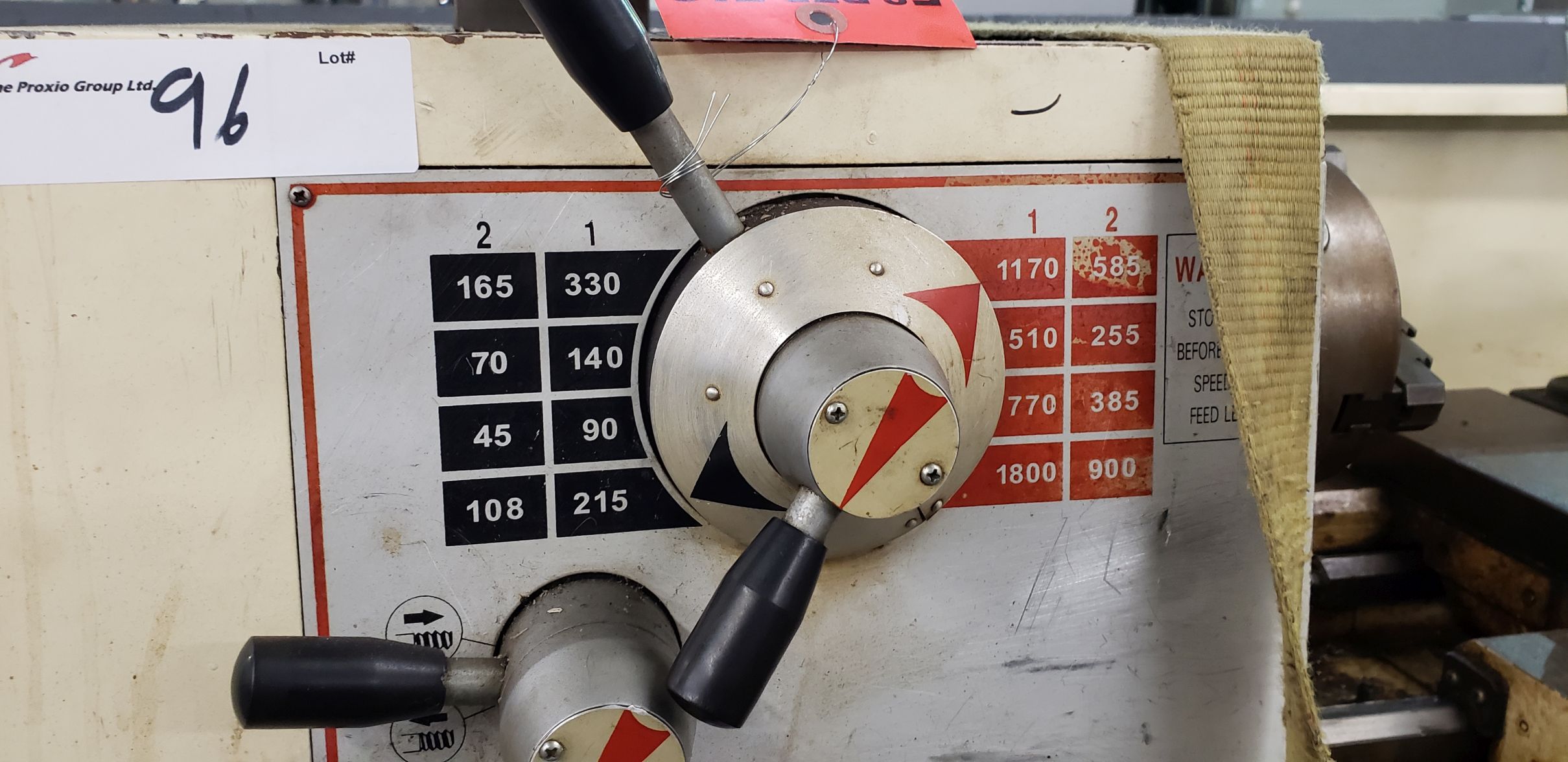 Jet Metal Turning Geared Head Engine Lathe 12" x 40" Model GH 1340A, c