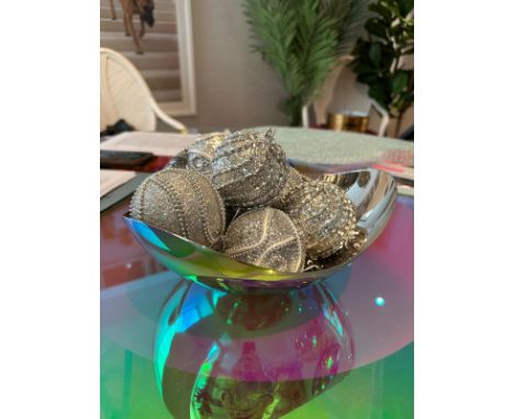Georg Jensen Bloom Bowl in Stainless Steel - Mirror Polished Finish Small Elegant Tableware by Helle DamkjÃ¦r&nbsp; PURE AND 