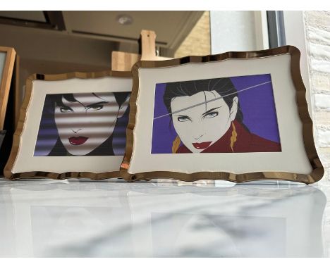 2 x&nbsp; Wavy Edge Photo Frames&nbsp; 24 x 20cm (Apt 10)