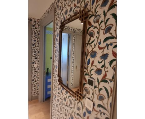 Antique Hollywood Regency Brass Mirror&nbsp; (Apt 16)