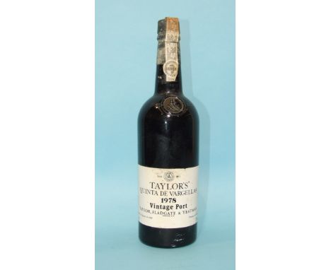 Taylors Quinta De Vargellas 1978 vintage Port, 21%, 75cl, one bottle.