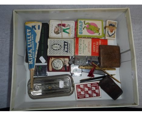 A COLLECTION OF VINTAGE PLAYING CARDS and similar items