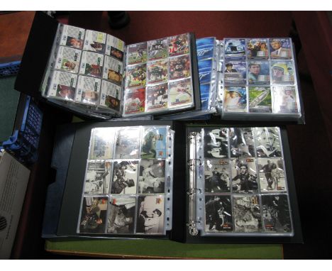 Collection of Trade Cards, in three large modern albums. Items noted include six hundred James Bond Cards including full set 