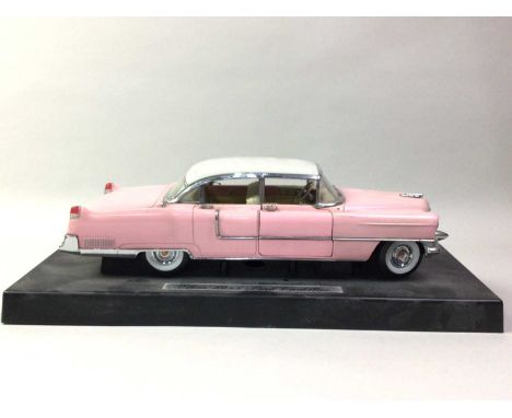 ELVIS PINK CADILLAC MODEL, ALONG WITH OTHER MODELS  including Bburago examples