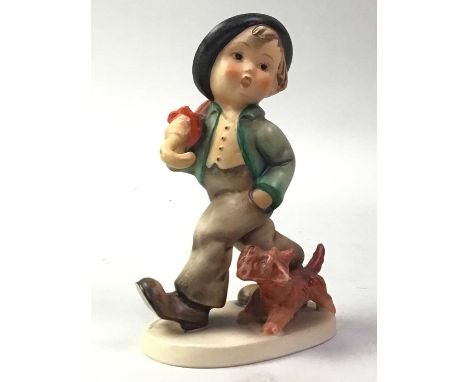 COLLECTION OF HUMMEL FIGURES, AND OTHER CERAMICS including crested china and a Royal Doulton figure of Marie HN 1417