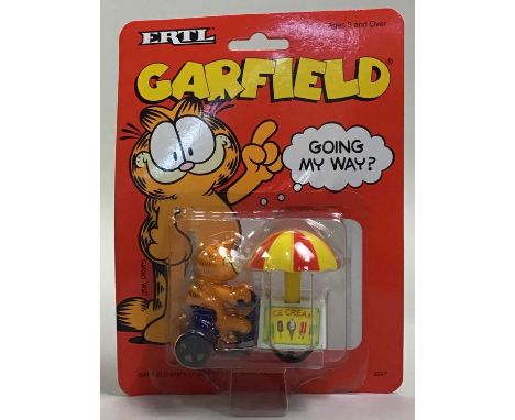 COLLECTION OF GARFIELD MODELS, AND OTHER ITEMS  including Matchbox models and Brumm carriages