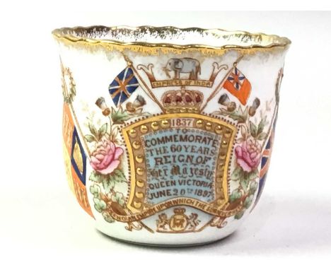 COLLECTION OF COMMEMORATIVE CHINA, BY PARAGON, FOLEY AND ROYAL ALBERT including cups, saucers and mugs