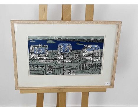 H RACKLOW, EAST NEUK FIFE 1999 lithograph on paper, signed, titled and numbered 8/30 mounted, framed and under glass48cm x 68