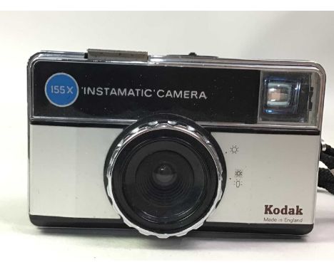 GROUP OF CAMERAS, AND OTHER ITEMS including a Kodak 155 X Instamatic, an Instant Load 126 SF and other cameras, as well as ot