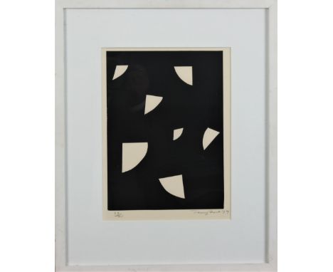 Terry FROST (1915-2003) Segments Screenprint Signed, dated 73 and numbered 27 of 40 26 x 20cm