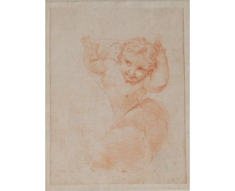 17th century Old Master Drawing of a Cherub14 x 10.5cm Condition report: No obvious condition issues.