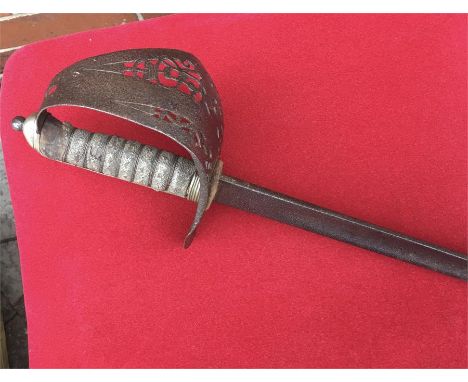 English George V officers sword in well used condition and no scabbard